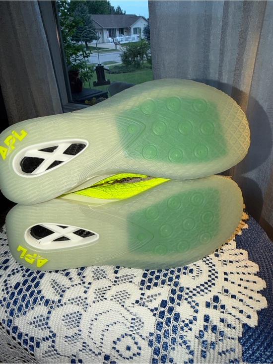APL Concept X Basketball Sneakers in Rare Energy/Volt Neon Yellow